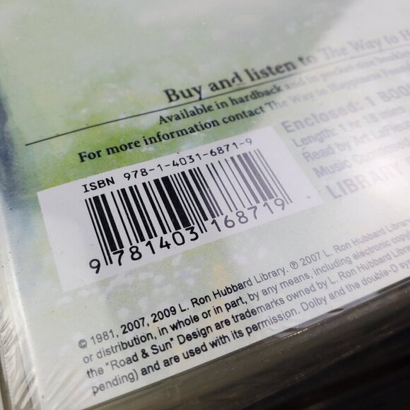 Dianetics Scientology Lot Audiobook CDs Booklets L. Ron Hubbard 6 Sets Sealed - Picture 8 of 9